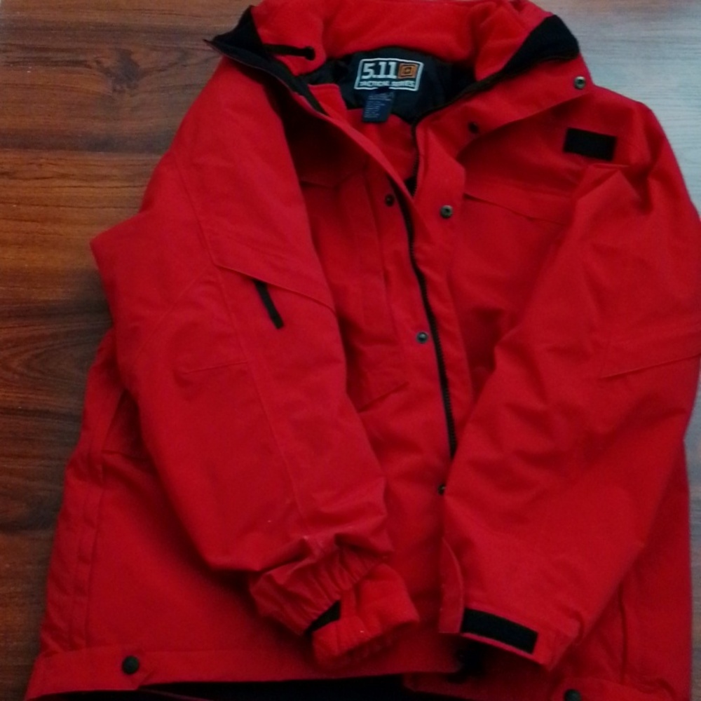 5.11 Tactical Bold Red Jacket - Picture 2 of 8